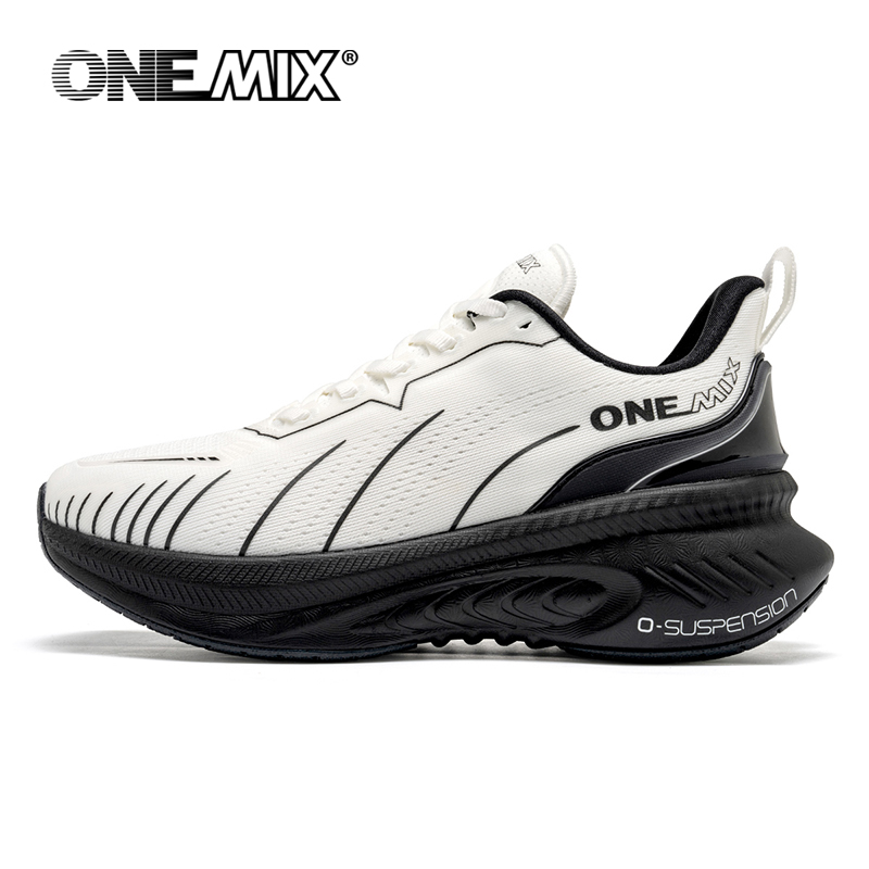 Men'S Shoes New Balance - Onemix男性用の新しいクッション性のランニングシューズ適切な重いランナーレースアップスポーツ女性滑り止め屋外運動男性用スニーカー