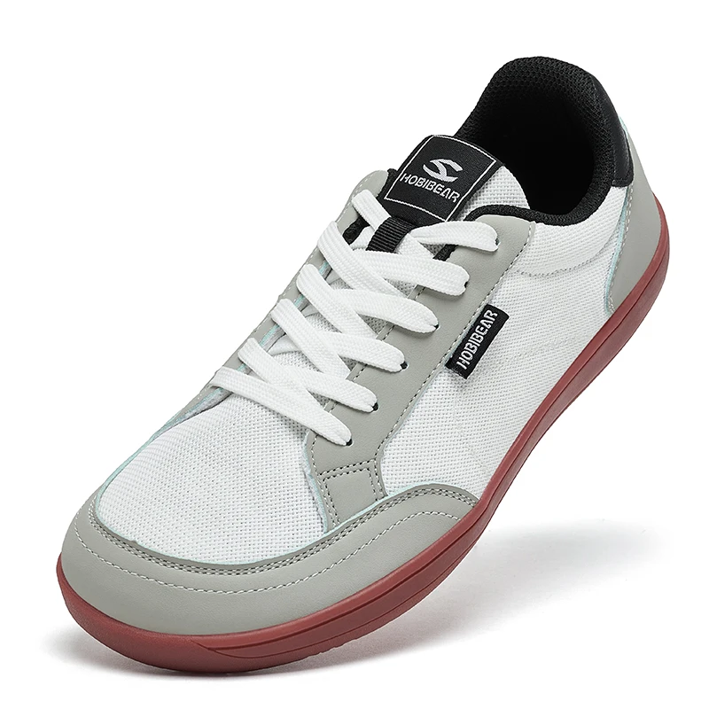 Men'S Shoes Zero Drop - HOBIBEAR 裸足ミニマリストシューズレディースメンズワイドトゥレースアップスニーカーゼロドロップ快適な軽量ウォーキングシューズ
