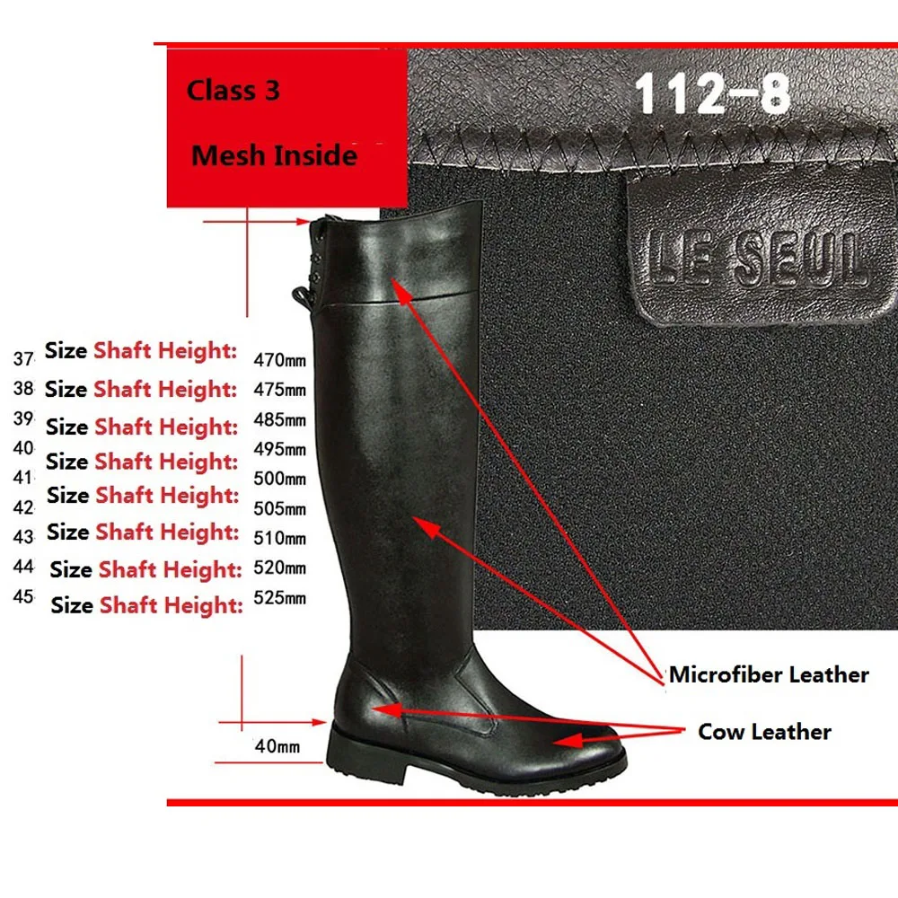 Men'S Shoes Zipper - メンズ本革製騎馬ブーツ、ロングニーハイ、ジッパー付き、ガーゼ裏地、アウトドアナイトシューズ