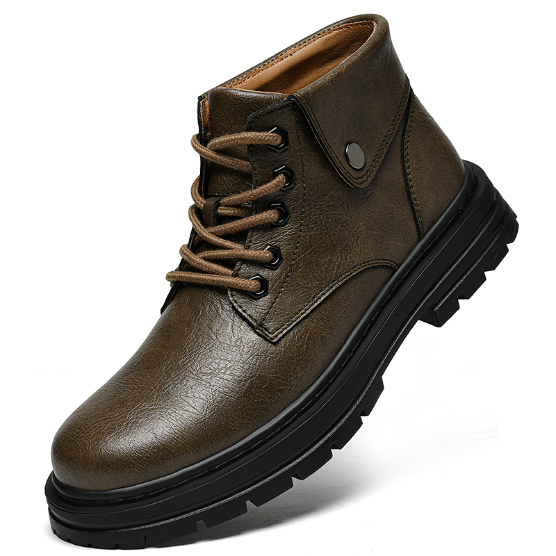 冬ブランドの豪華な暖かい綿の靴高品質のメンズ快適なレースアッ - Men'S Shoes Quality Brands のレビューと価格