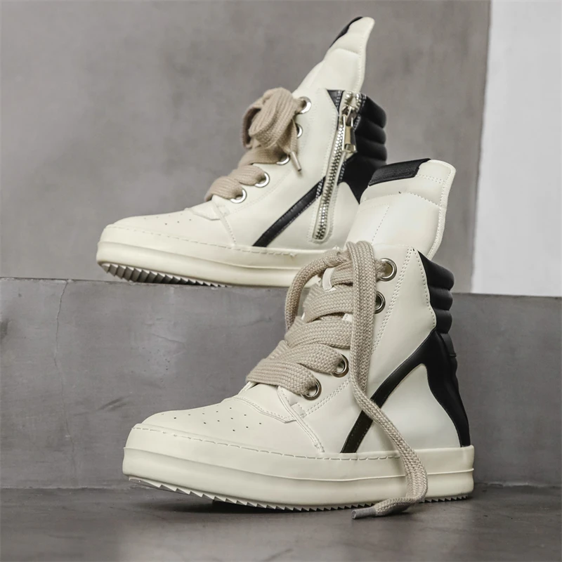 男性カジュアル高級スニーカーストリートスタイル男性ファッショ - Men'S Shoes Height Increase のレビューと価格