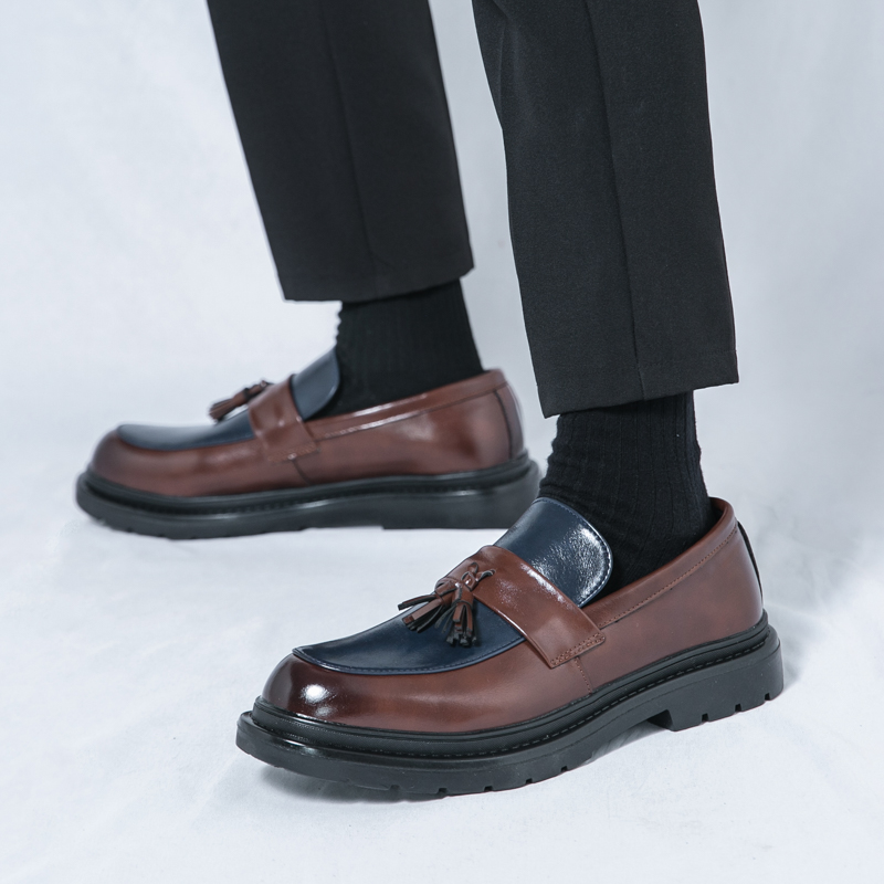 ファッションブランド メンズ ノンスリップ カジュアル レザ - Men'S Shoes Quality Brands のレビューと価格