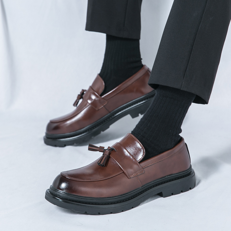 ファッションブランド メンズ ノンスリップ カジュアル レザ - Men'S Shoes Quality Brands のレビューと価格