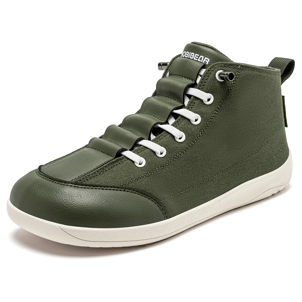HOBIBEAR ミッドトップ キャンバスブーツ ユニセック - Men'S Shoes Zero Drop のレビューと価格