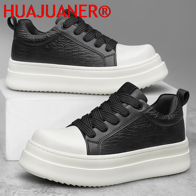 メンズレザーエレベーターシューズ 7cm隠し身長アップ 厚底 - Men'S Shoes Height Increase のレビューと価格