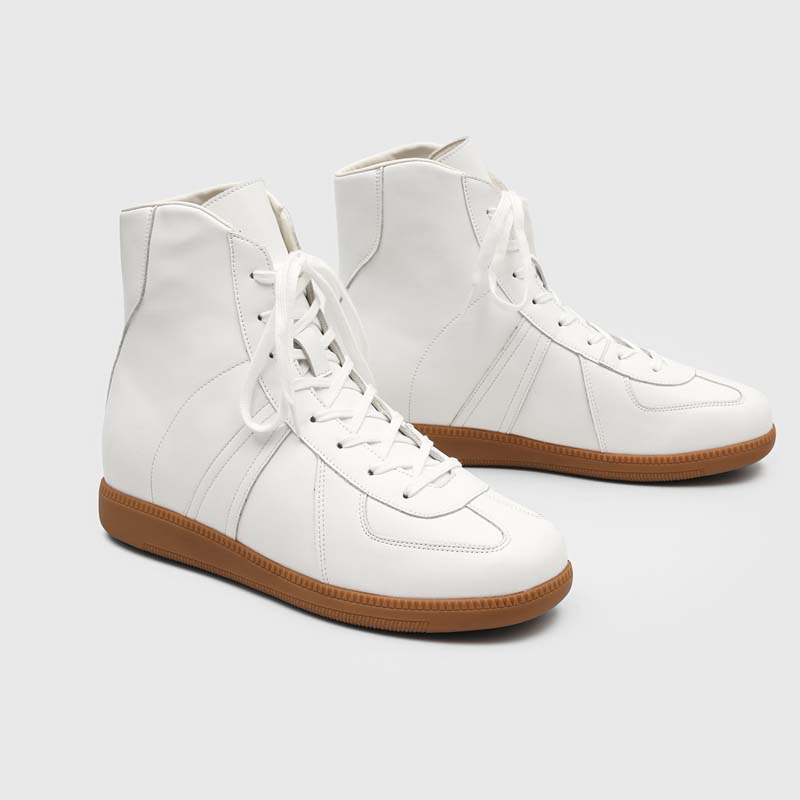 メンズクラシックスプライスハイカットカジュアルブーツ、柔らか - Men'S Shoes Height Increase のレビューと価格