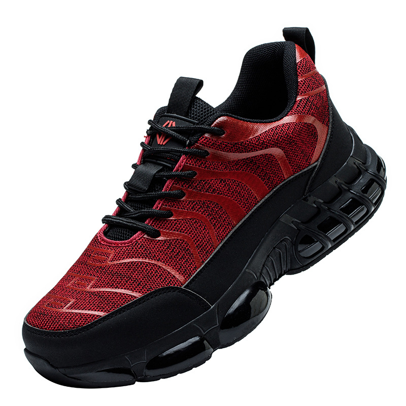 通気性のある軽量安全作業靴 スチールトゥ 耐衝撃 耐穿刺 耐 - Men'S Shoes For Work のレビューと価格