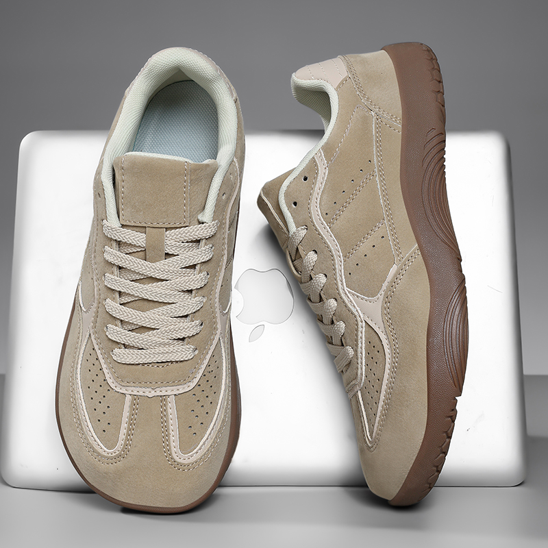 プラスサイズの男女兼用レトロスエードワイドトゥボックスゼロド - Men'S Shoes Zero Drop のレビューと価格
