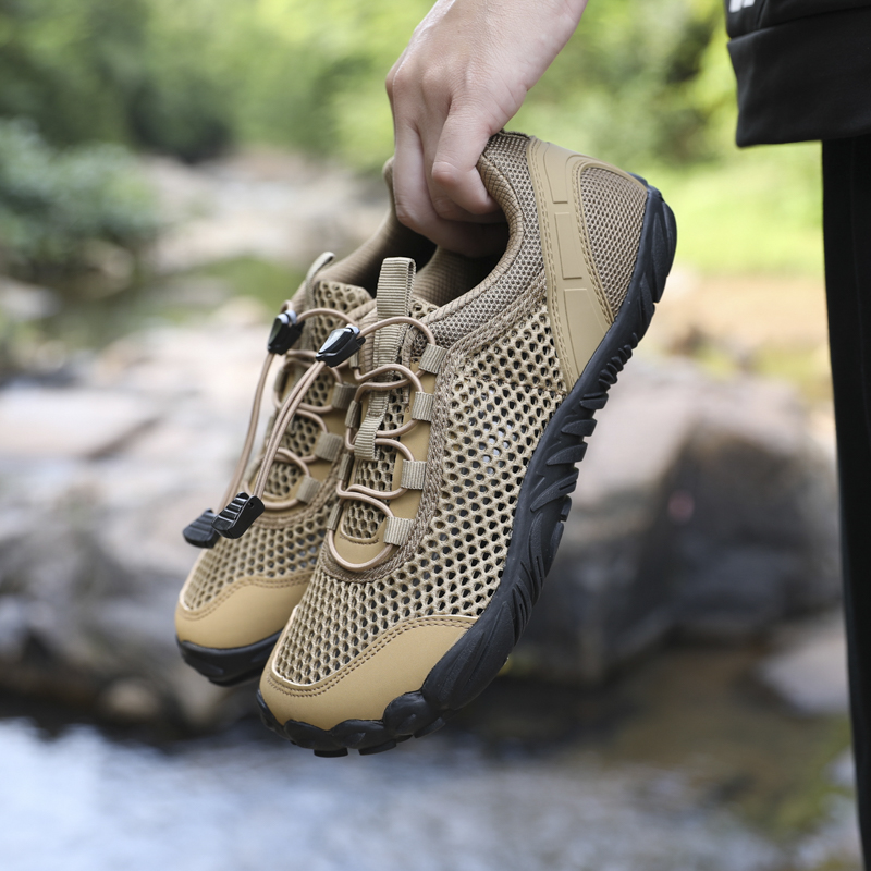 ユニセックス新しいウォーターシューズカジュアルノンスリップ快 - Men'S Shoes Water Resistant のレビューと価格