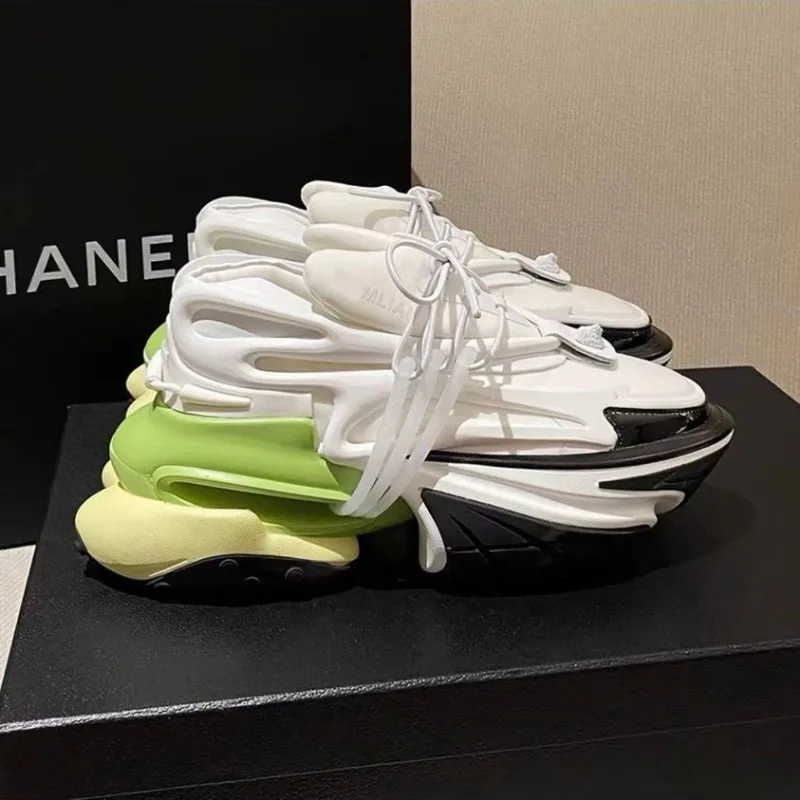 ユニセックス 2026 ランニングシューズ 通気性 厚底 ス - Men Shoes Vs Women のレビューと価格