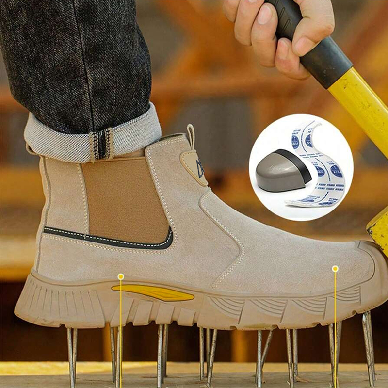 耐摩耗性と耐久性に優れたスチールトゥ作業靴（男女兼用）、耐衝 - Men'S Shoes For Work のレビューと価格