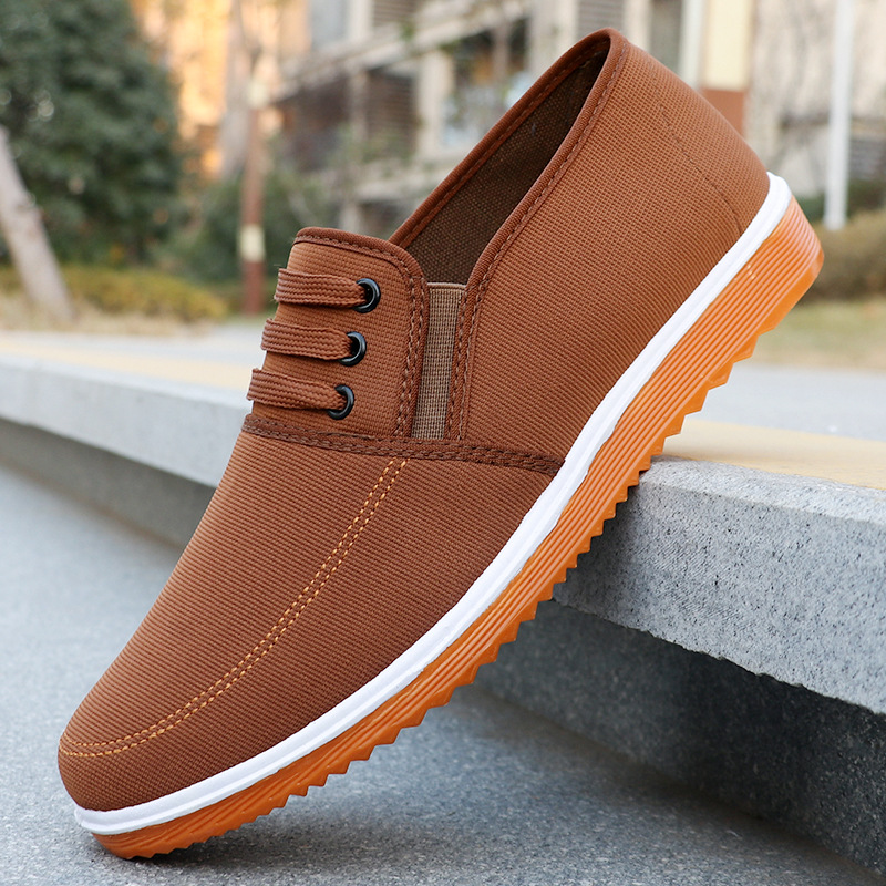 布靴、北京の伝統的な布靴、中高年男性向けの作業靴、カジュアル - Men'S Shoes For Work のレビューと価格