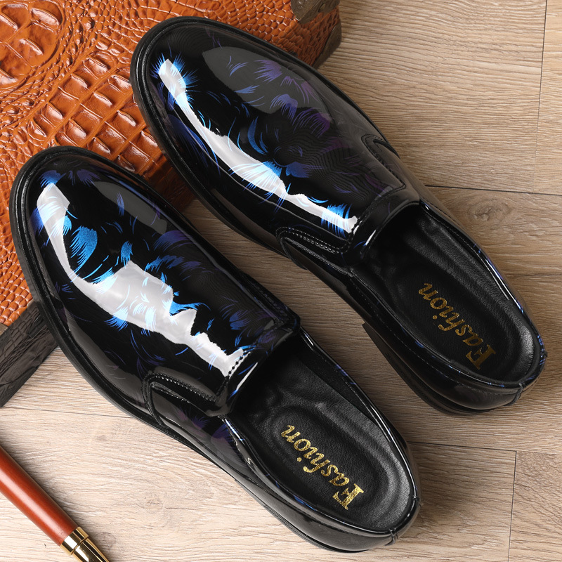 202 新しい革靴男性用花柄メンズフォーマルシューズ高級ビジ - Oxford Brogue Leather のレビューと価格