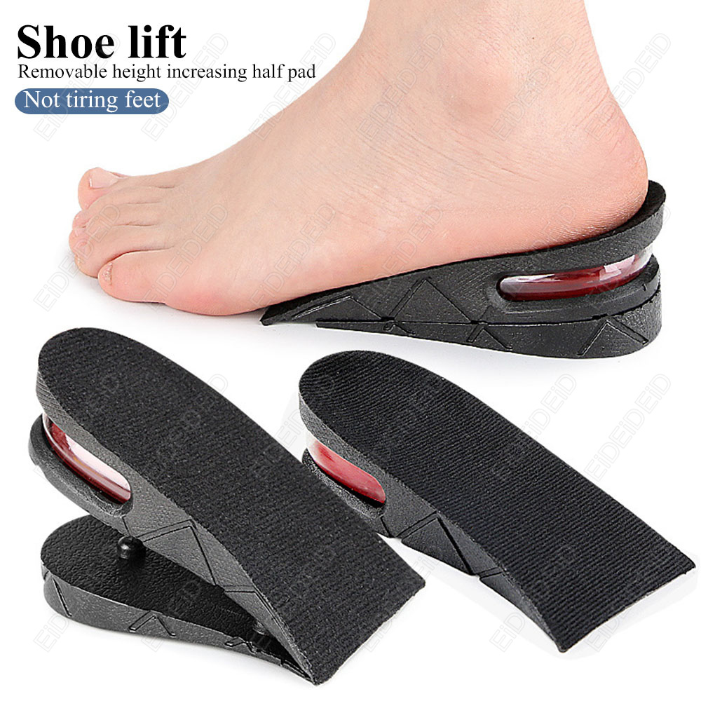 身長増加インソール男性女性ヒール靴リフトインサートエアクッシ - Men Shoes Eid のレビューと価格