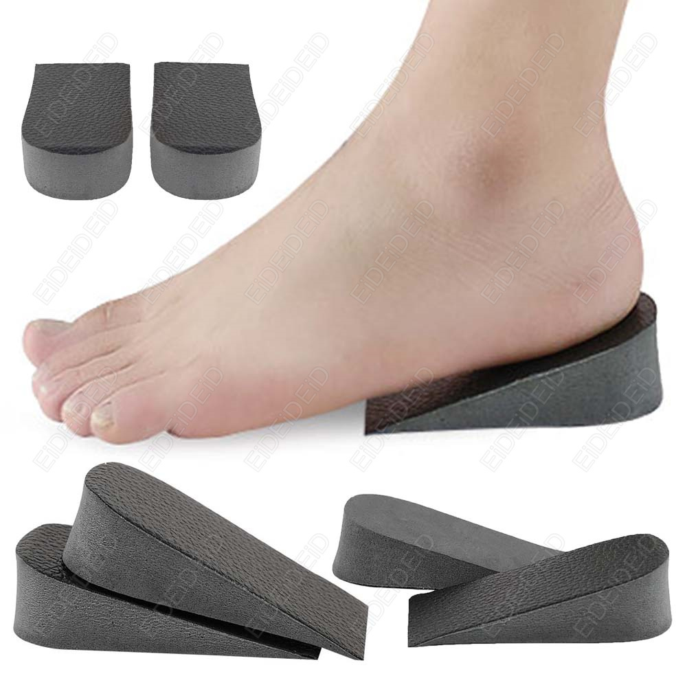 ハードPUレザー身長アップインソールスニーカーヒールインサー - Men Shoes Eid のレビューと価格